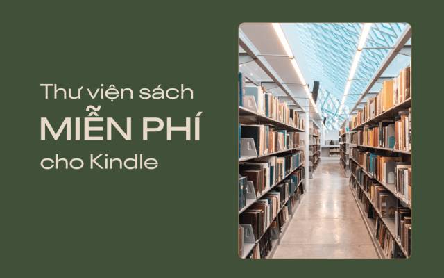 Thư viện điện tử miễn phí cho kindle